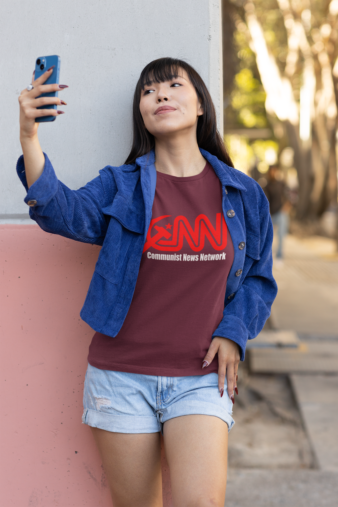 CNN Commie T-Shirt Women