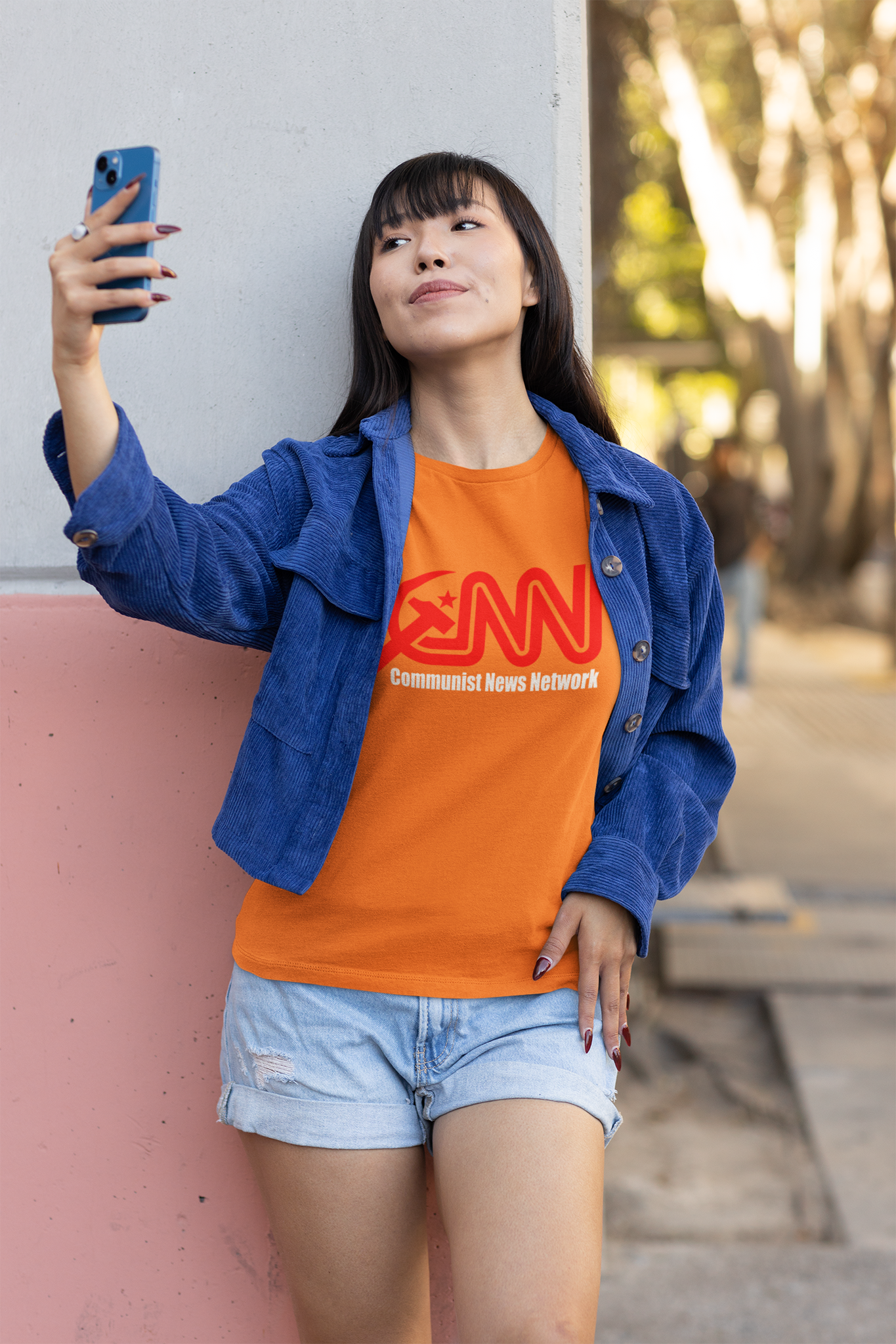 CNN Commie T-Shirt Women