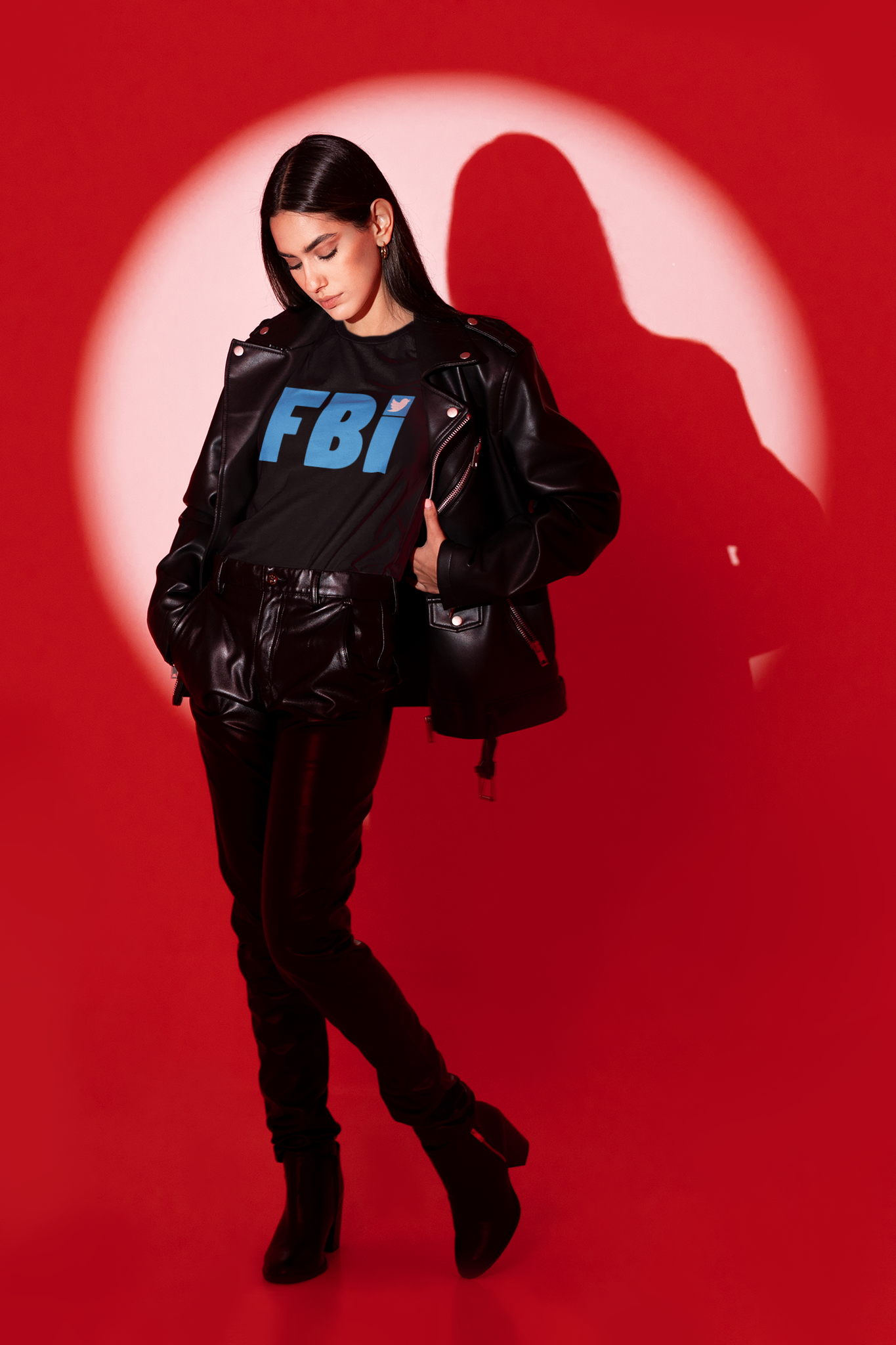 FBI Twitter T-Shirt Women