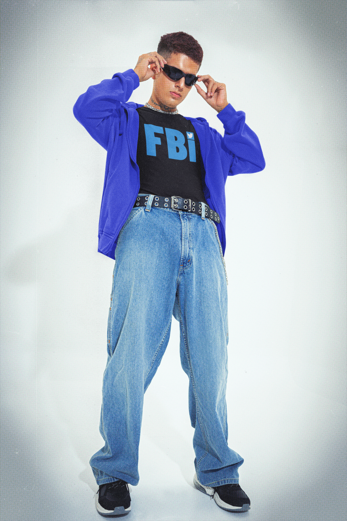 FBI Twitter T-Shirt Herr