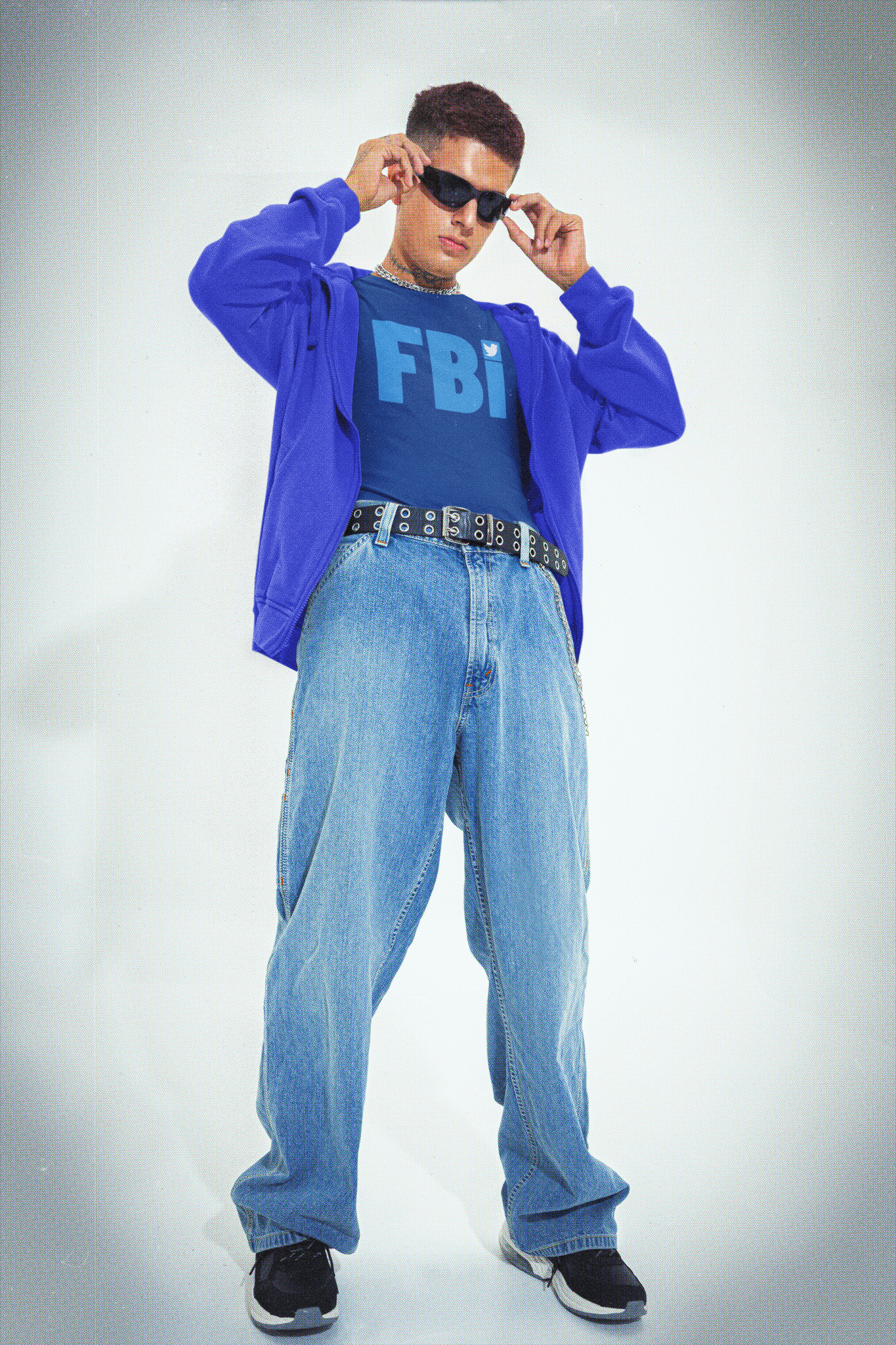 FBI Twitter T-Shirt Men