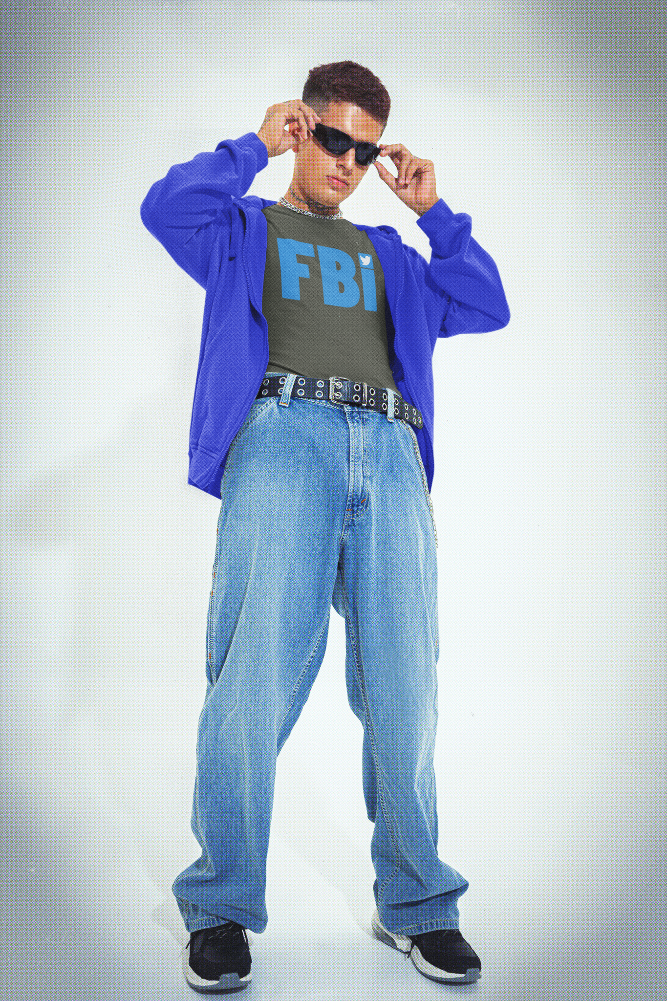 FBI Twitter T-Shirt Men