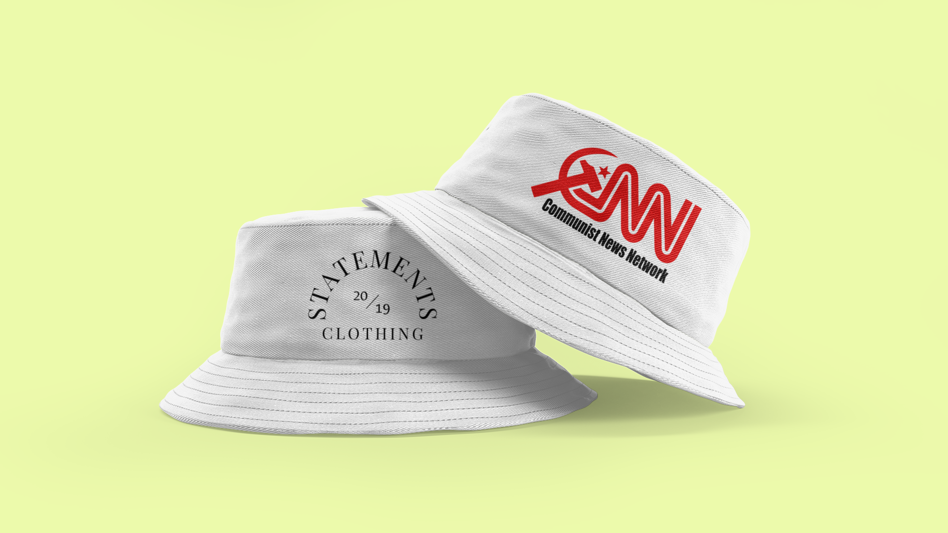 CNN Commie Bucket Hat