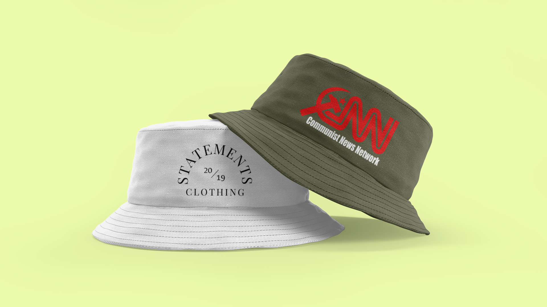 CNN Commie Bucket Hat