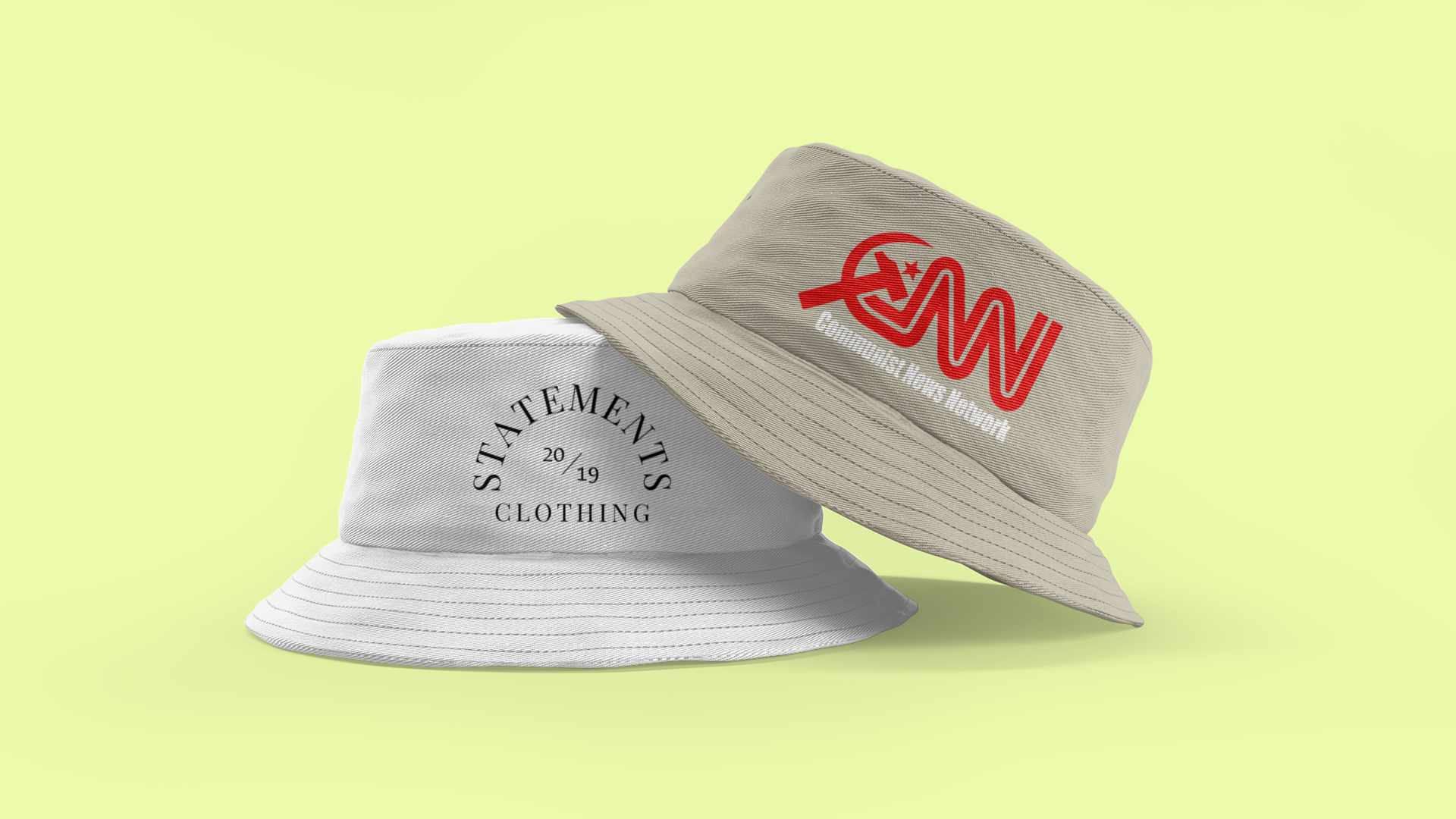 CNN Commie Bucket Hat