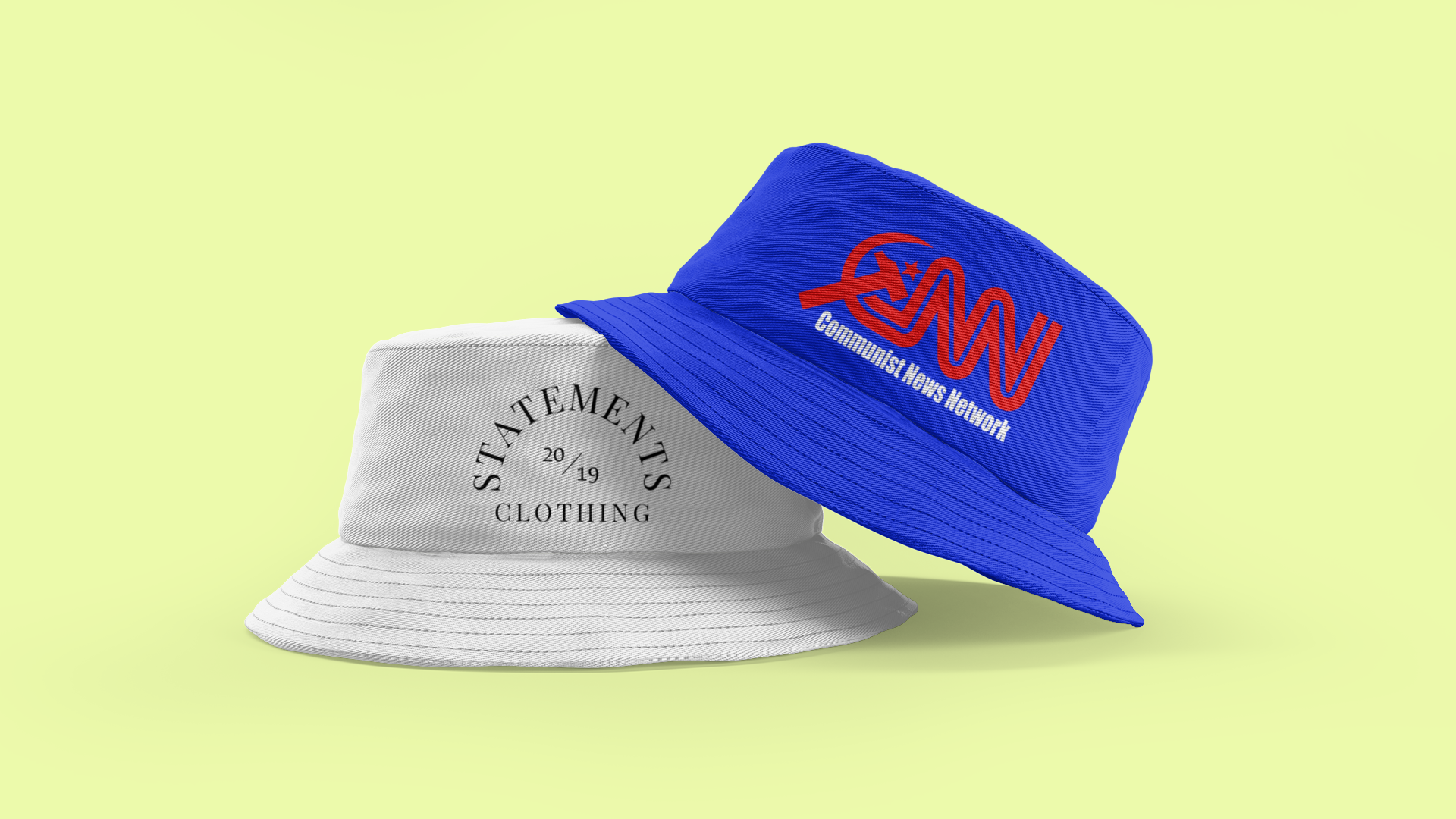 CNN Commie Bucket Hat