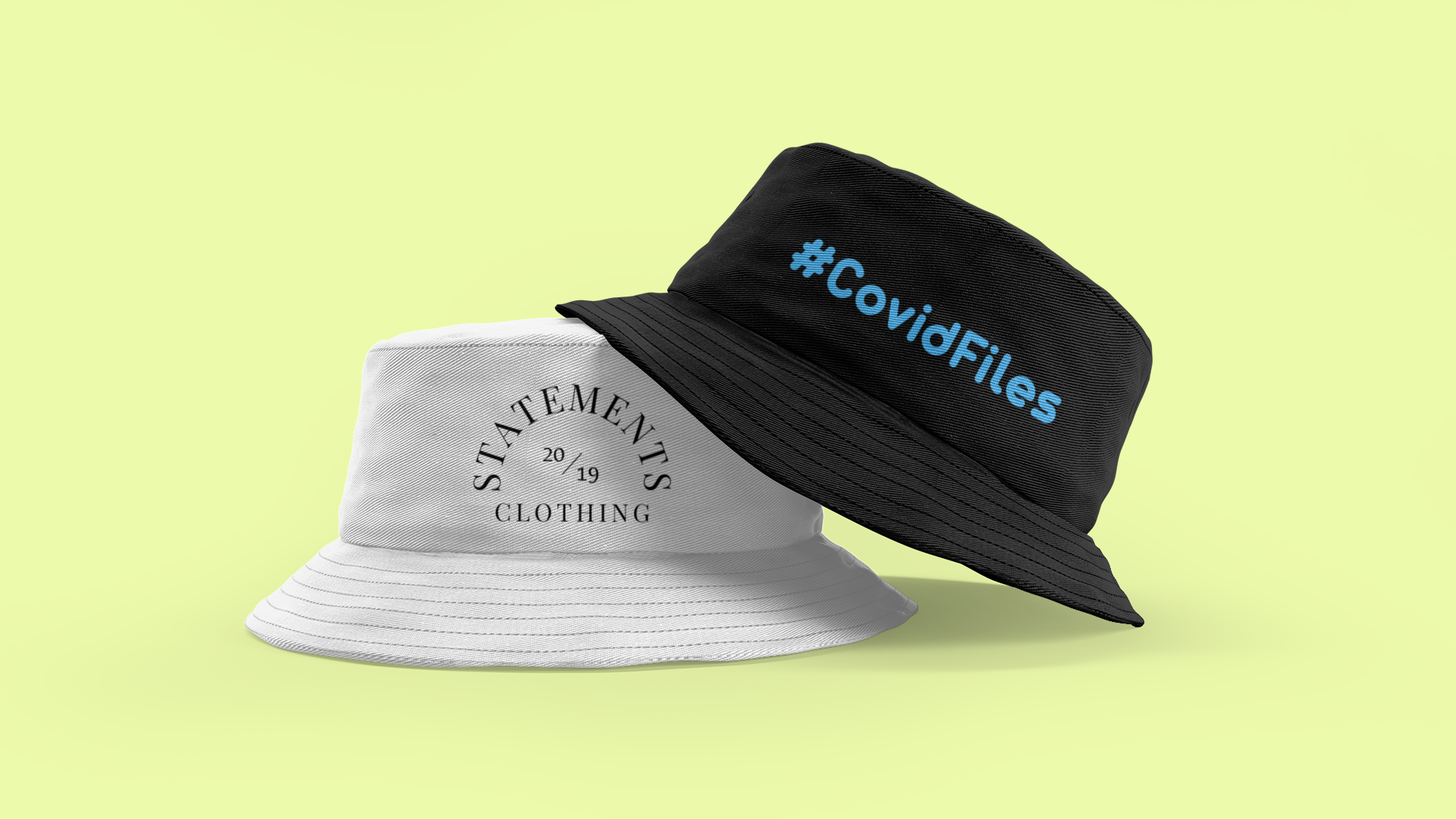 #CovidFiles Bucket Hat