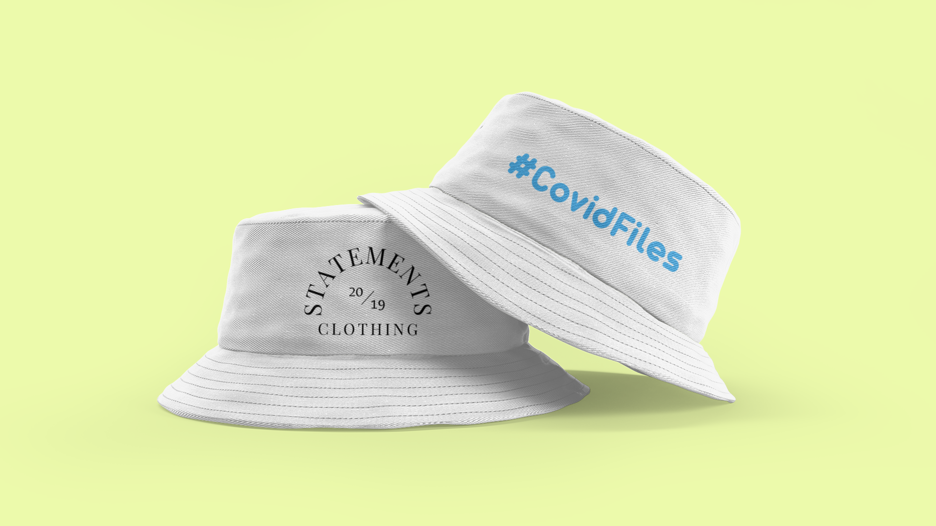 #CovidFiles Bucket Hat