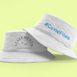 #CovidFiles Bucket Hat