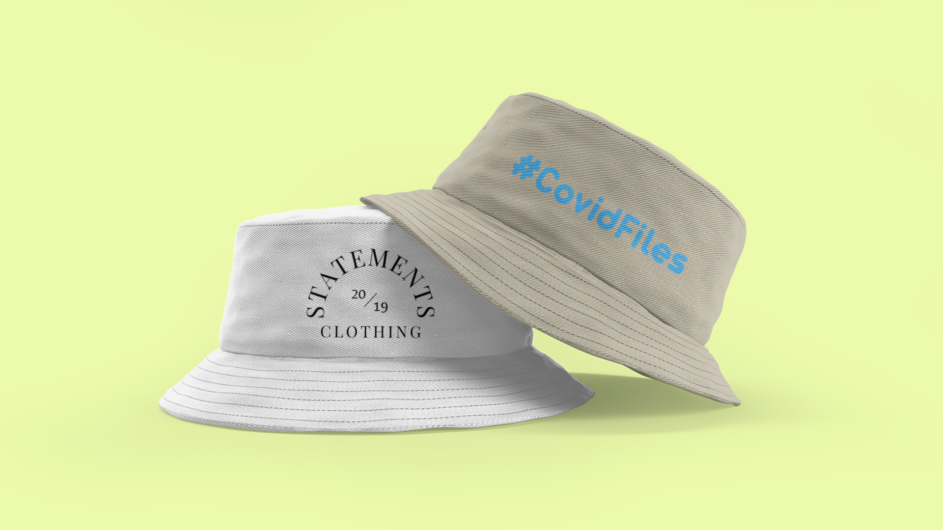 #CovidFiles Bucket Hat