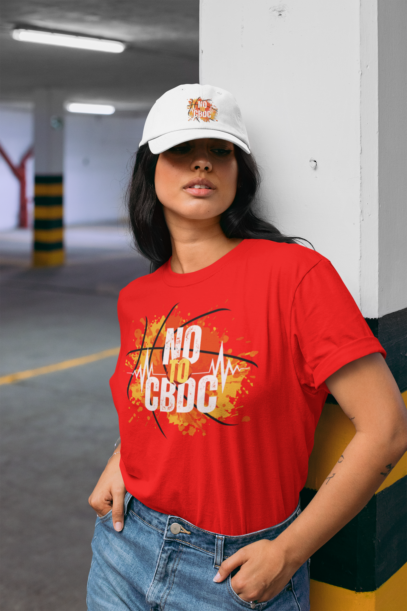 No To CBDC T-Shirt  Dam