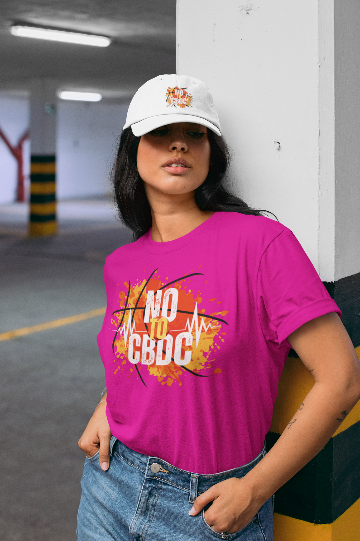 No To CBDC T-Shirt  Dam