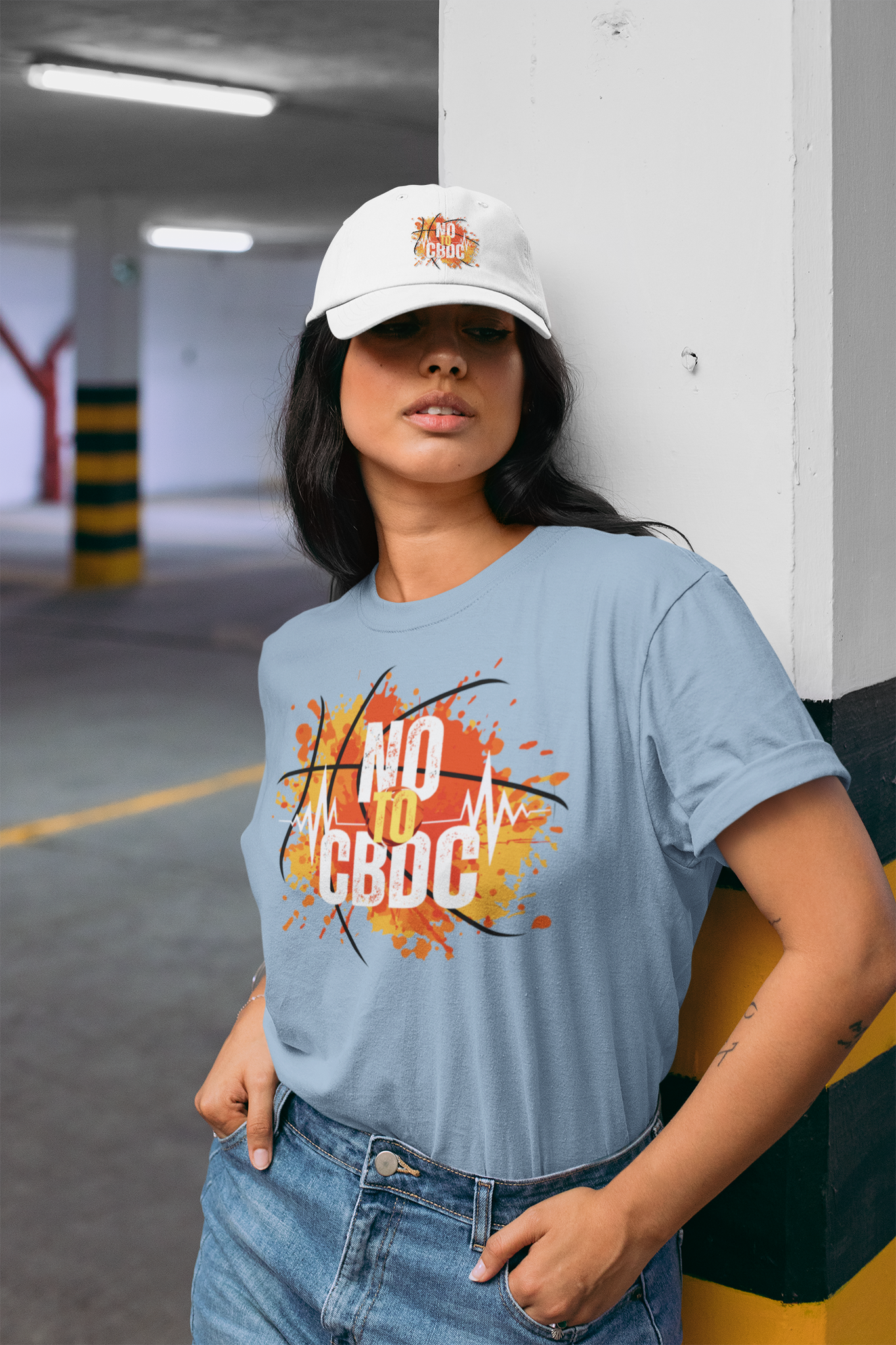 No To CBDC T-Shirt  Dam