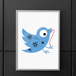 Twitter Birdie Recovery Poster