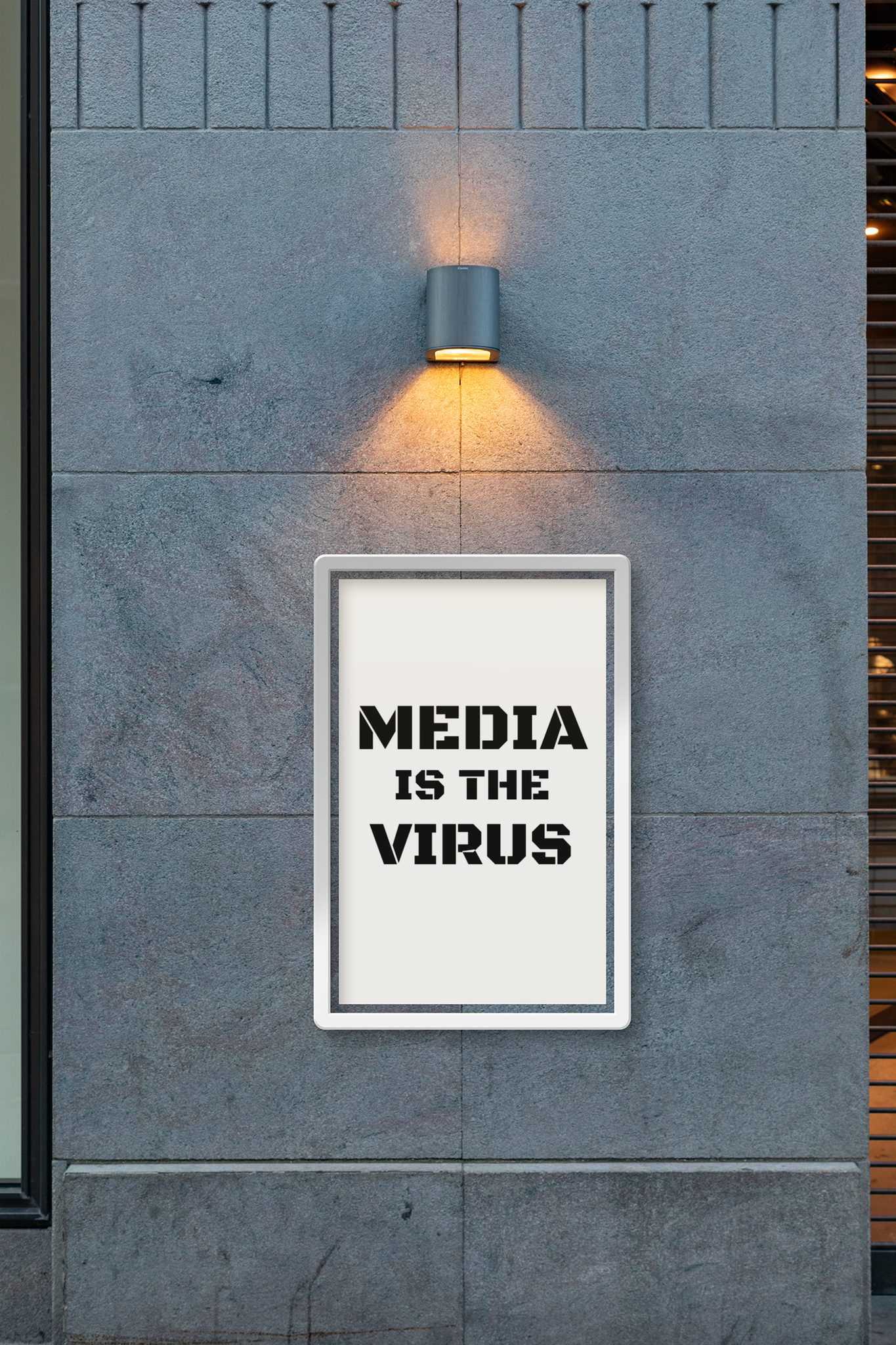 Media Is The Virus Poster, Poster Online, Posters Online, BigTech Poster