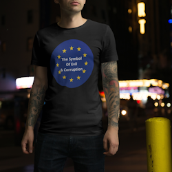 EU-Evil & Corruption T-Shirt Herr