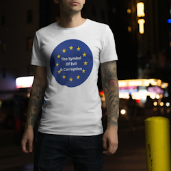 EU-Evil &Corruption T-Shirt Men