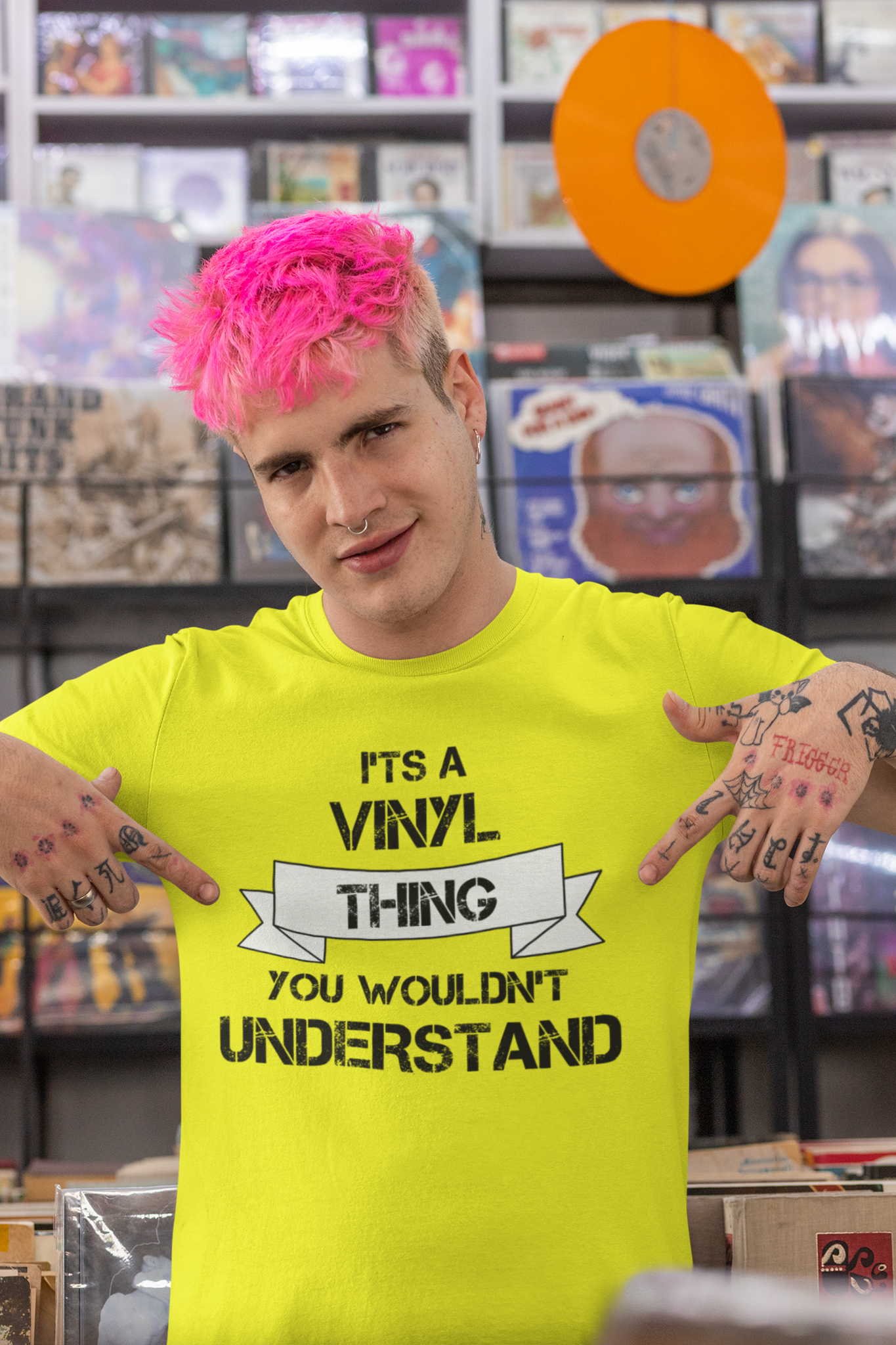 Vinyl Thing T-Shirt Herr