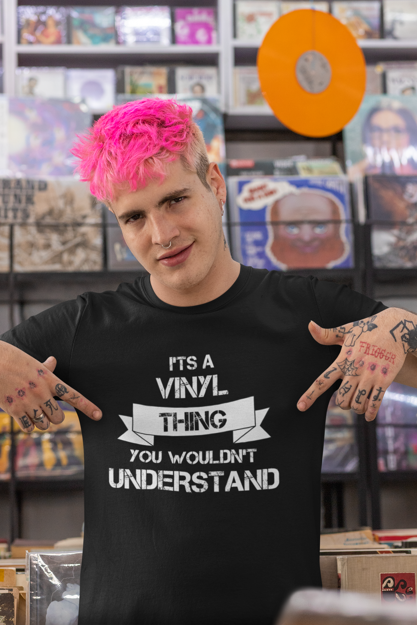 Vinyl Thing T-Shirt Herr