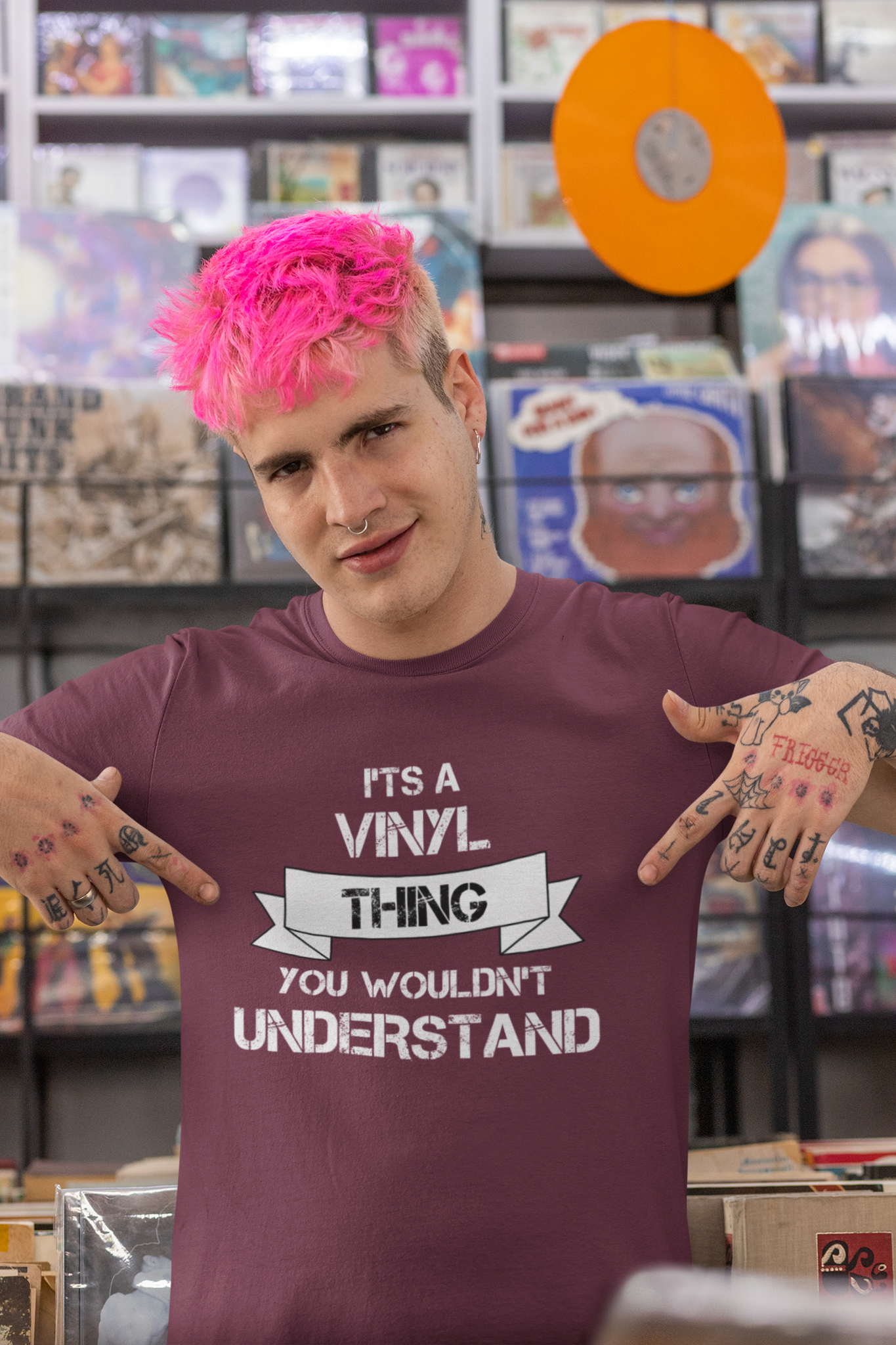 Vinyl Thing T-Shirt Herr