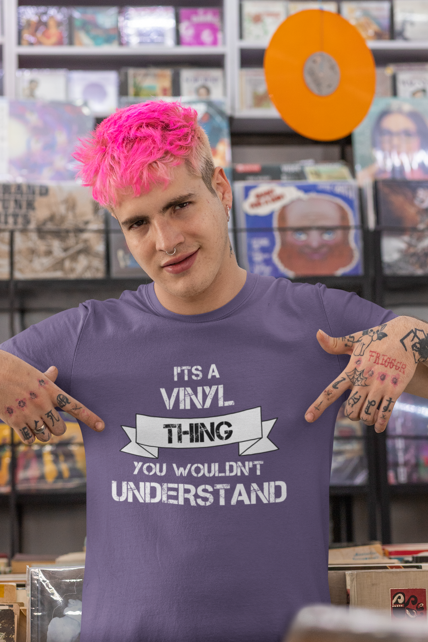 Vinyl Thing T-Shirt Herr