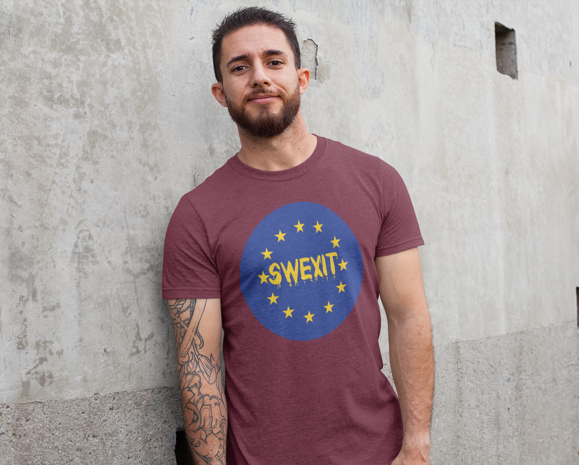 SWEXIT (Circle) T-Shirt Herr