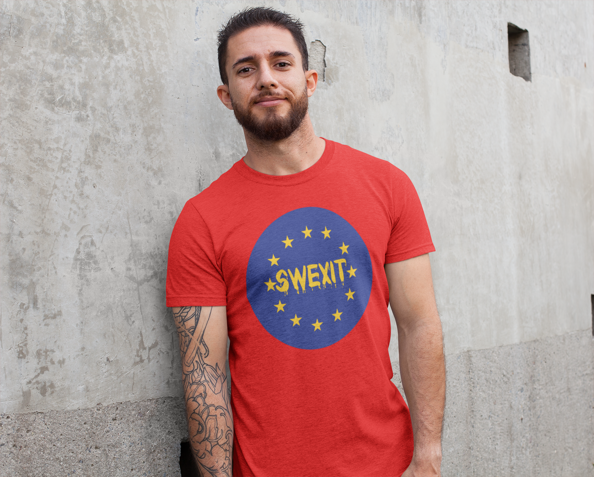 SWEXIT (Circle) T-Shirt Herr