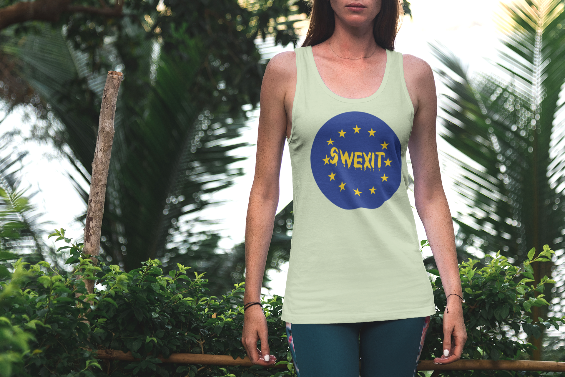 SWEXIT (Circle) Tank Top Ladies