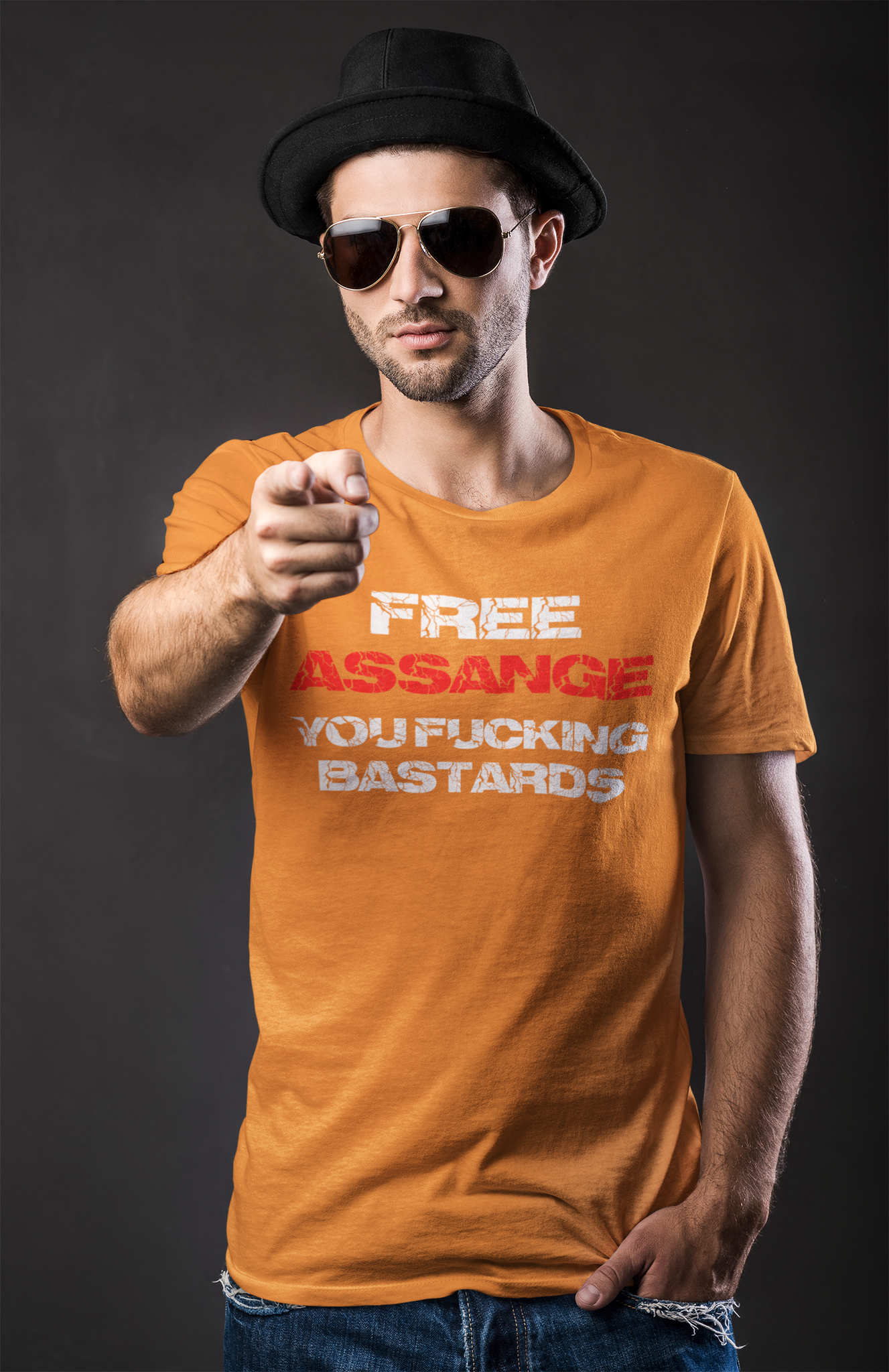 Free Assange T-Shirt Men