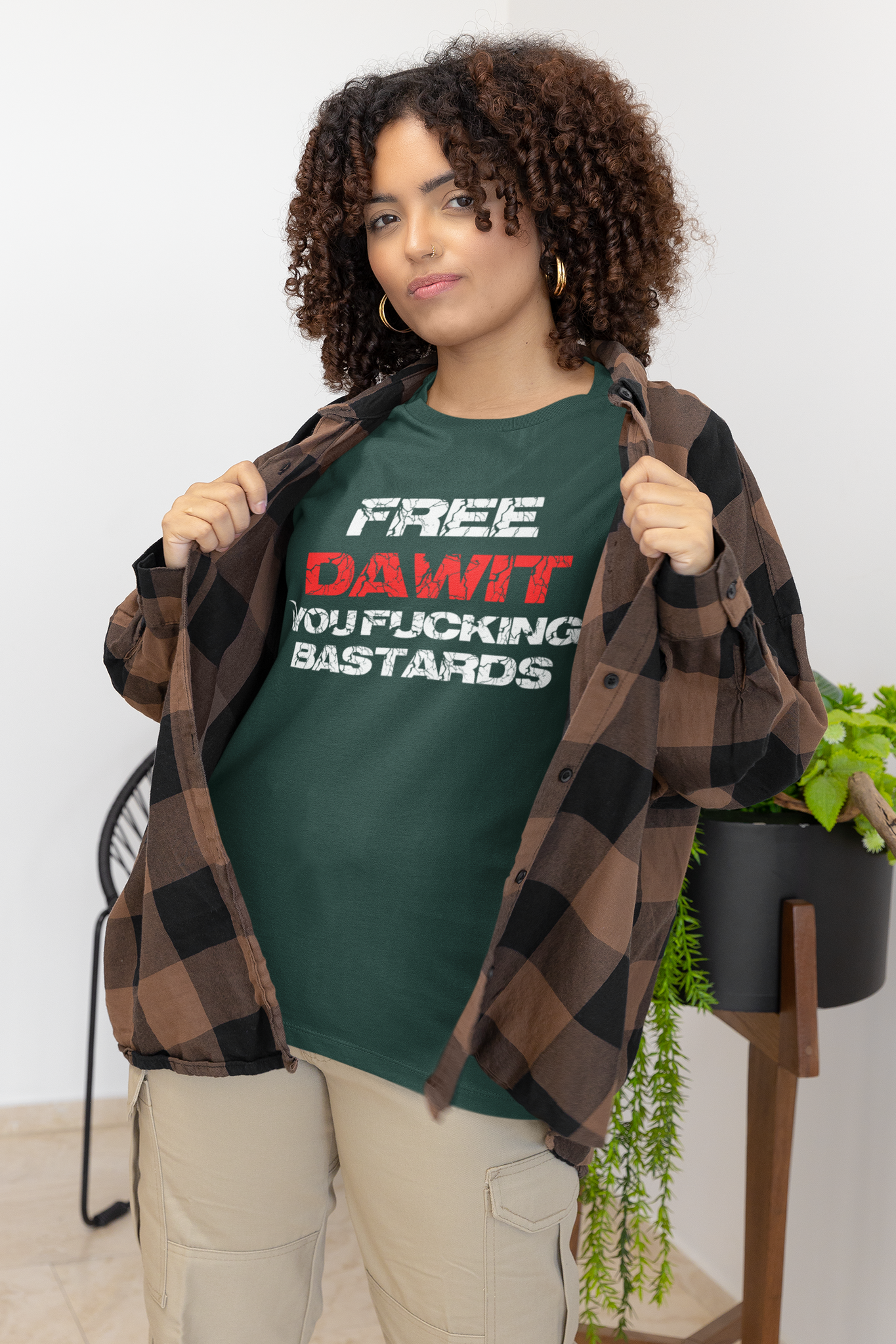 Free Dawit T-Shirt  Dam