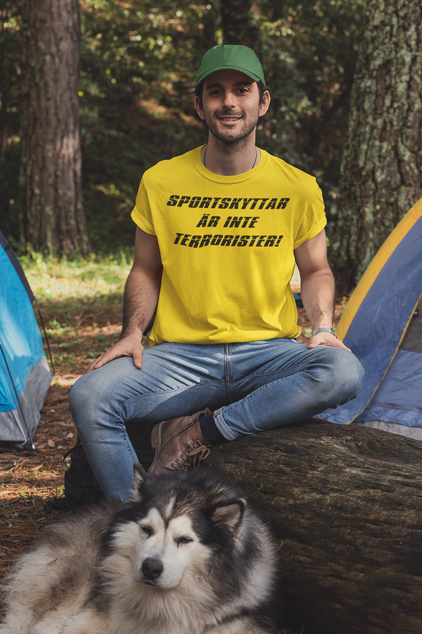 Sportskyttar T-Shirt Herr