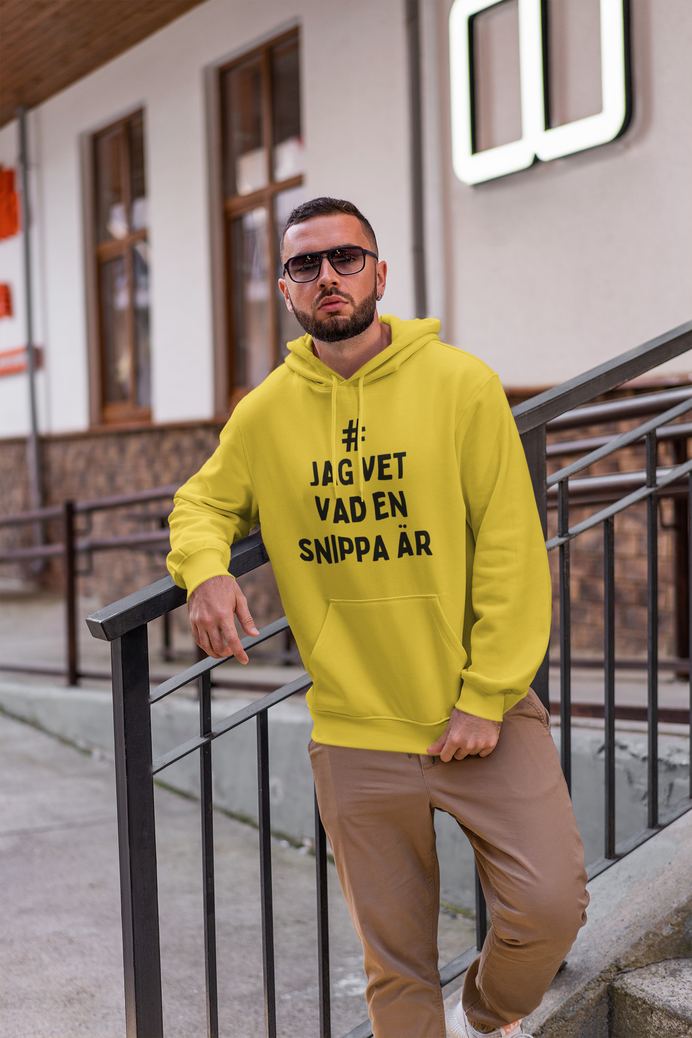 #JAG VET VAD EN SNIPPA ÄR Hoodie Men