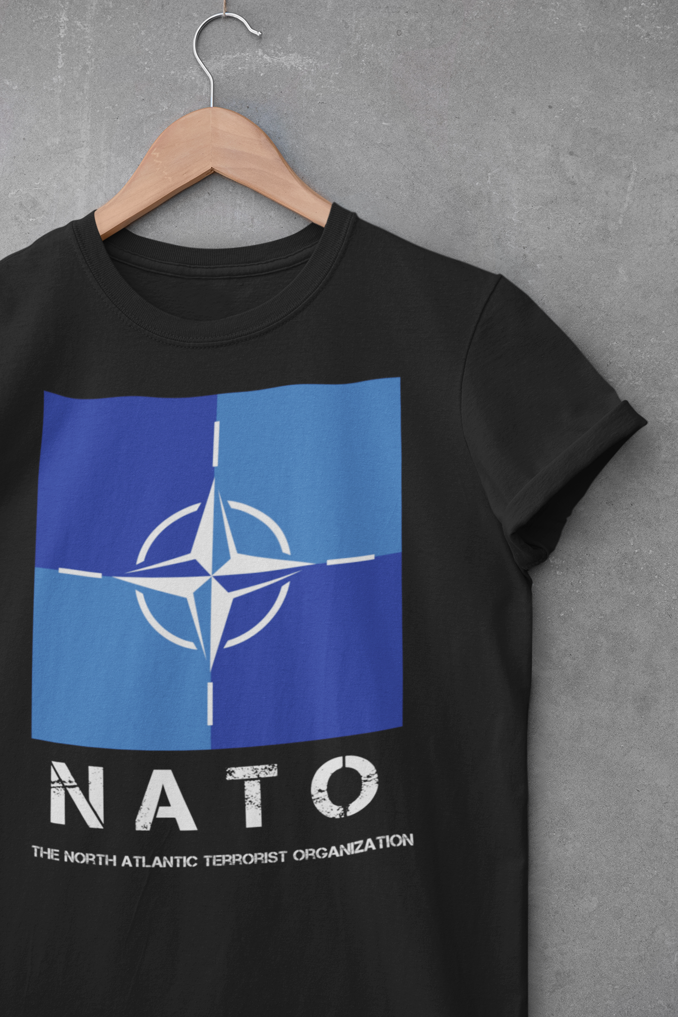 NATO - The North Atlantic Terror Organization - T-Shirt Herr/Men