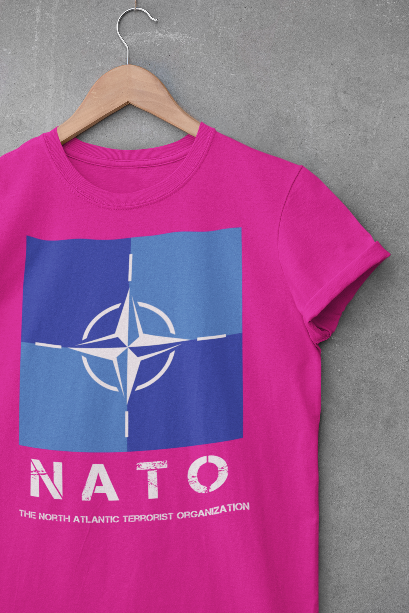Anti Nato  T-Shirt Herr