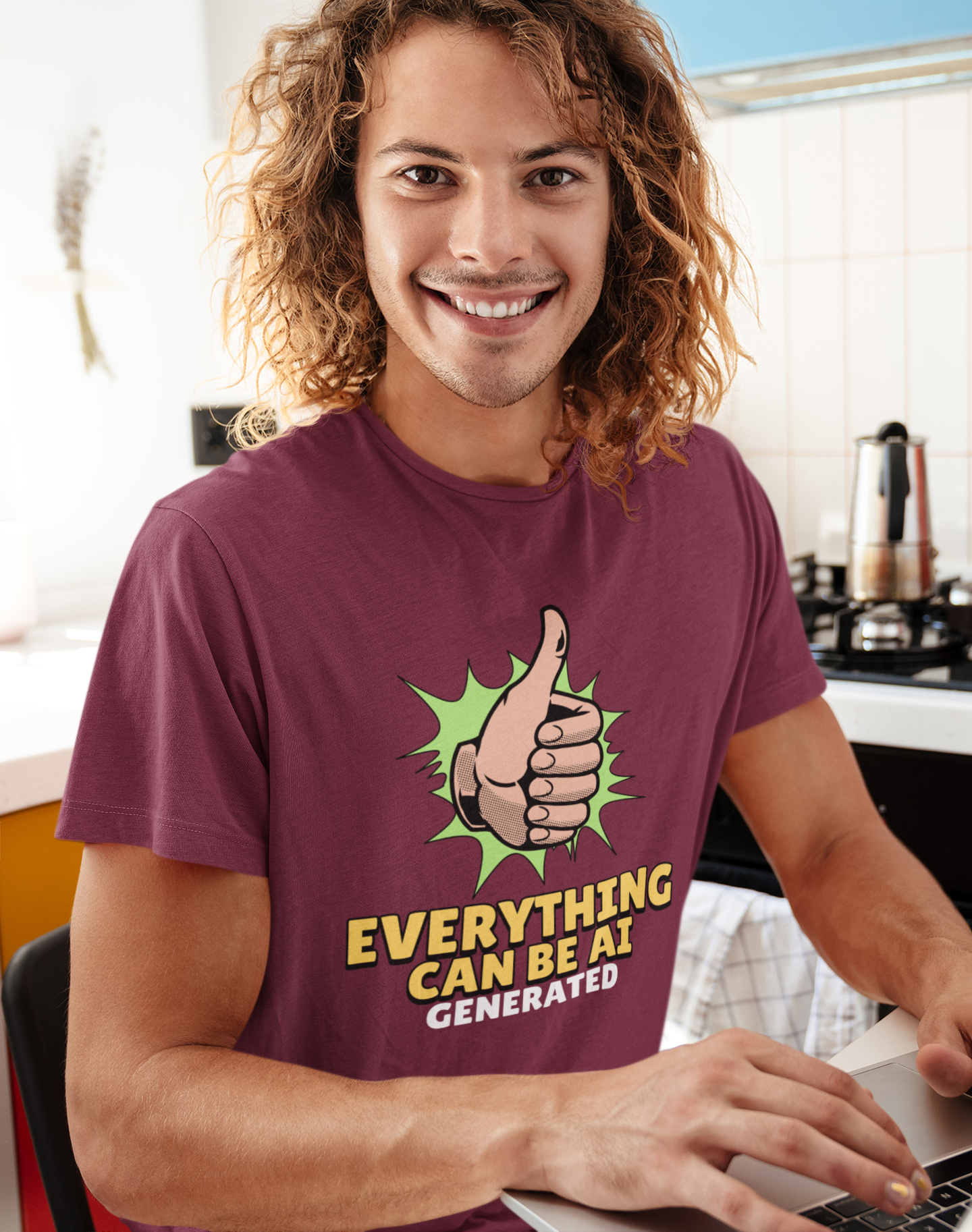 Everything Can Be Ai Generated, T-Shirt Men, Sizes up to 5xl