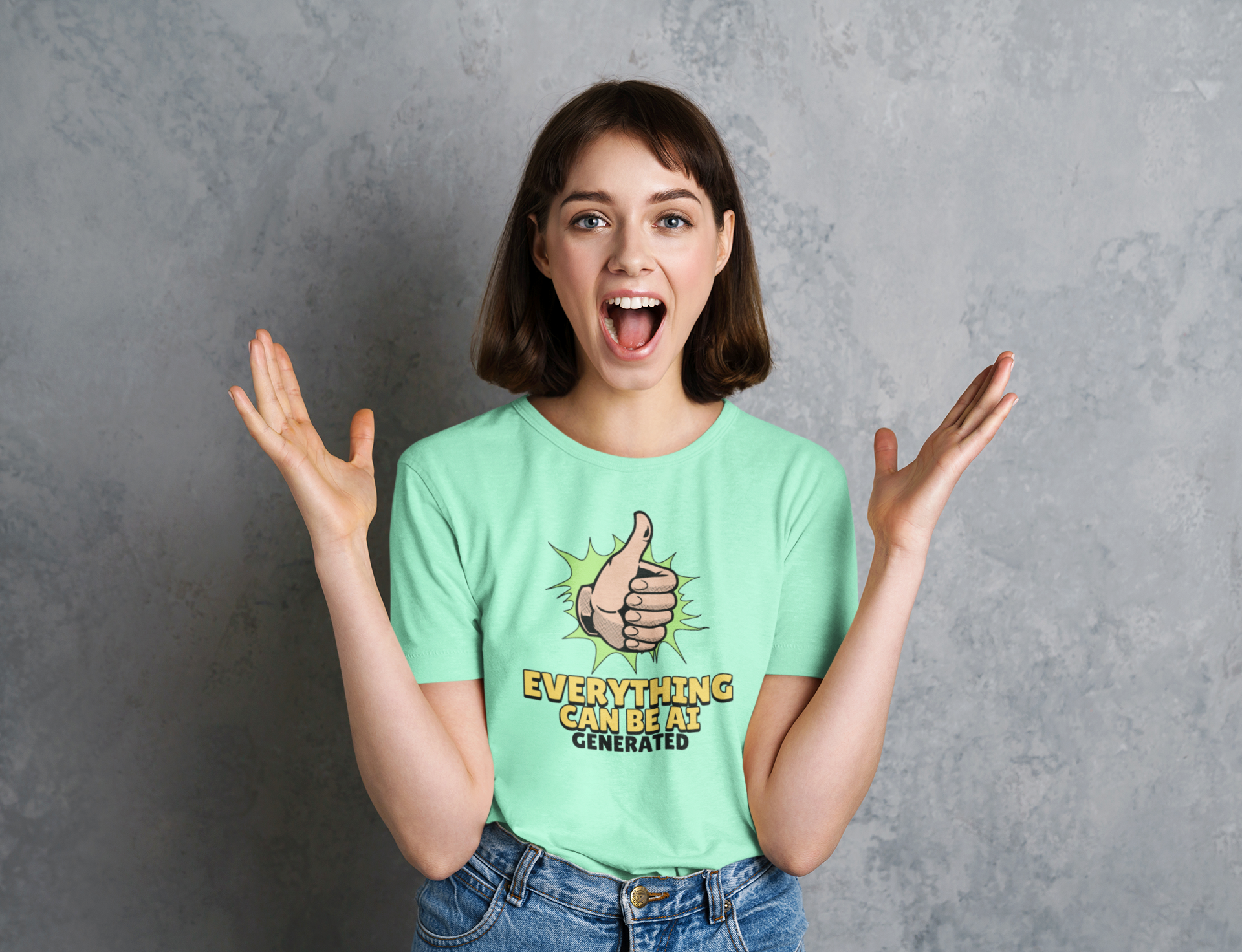 Ai Generated T-Shirt Women