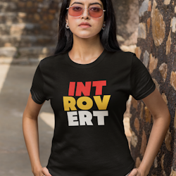 Introvert T-Shirt Women