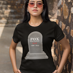 Fox News R.I.P T-Shirt  Dam