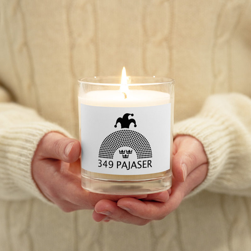 349 Pajaser Wax Candle - White - Unscented