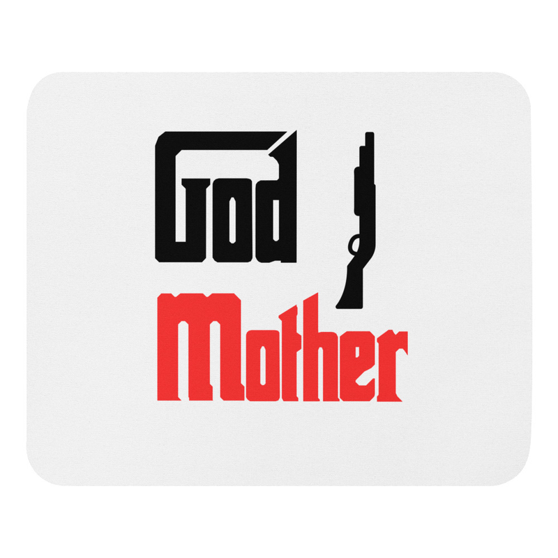God Mother Mouse Pad - White