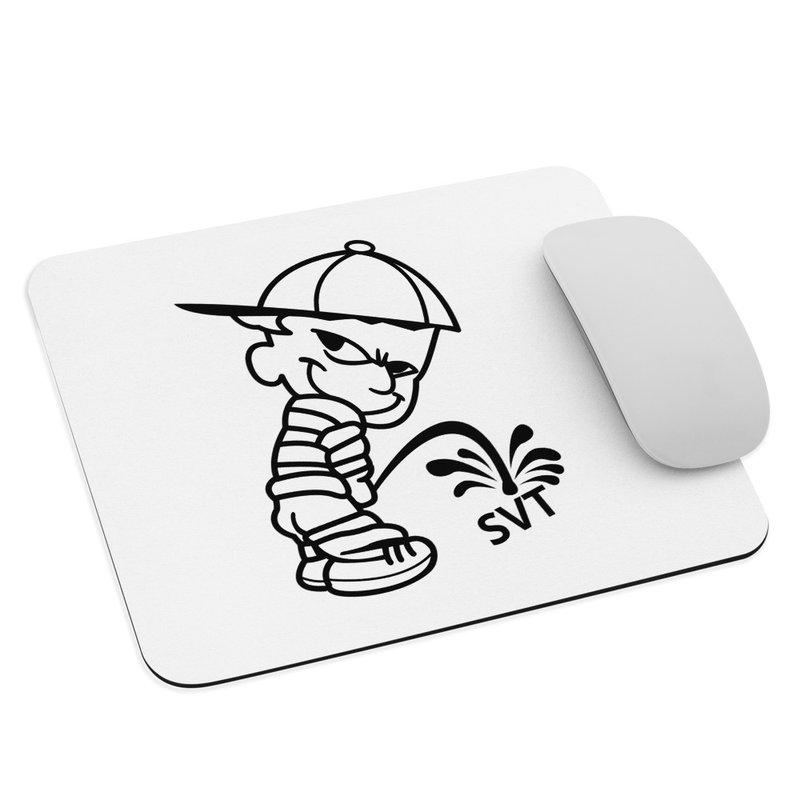 Taking A Piss SVT Mouse Pad - White