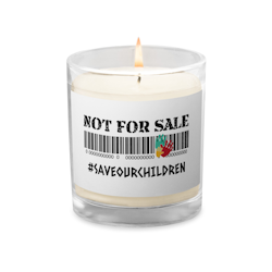 Not For Sale Wax Candle - White - Unscented