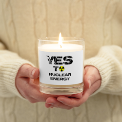 Yes To Nuclear Wax Candle - White - Unscented