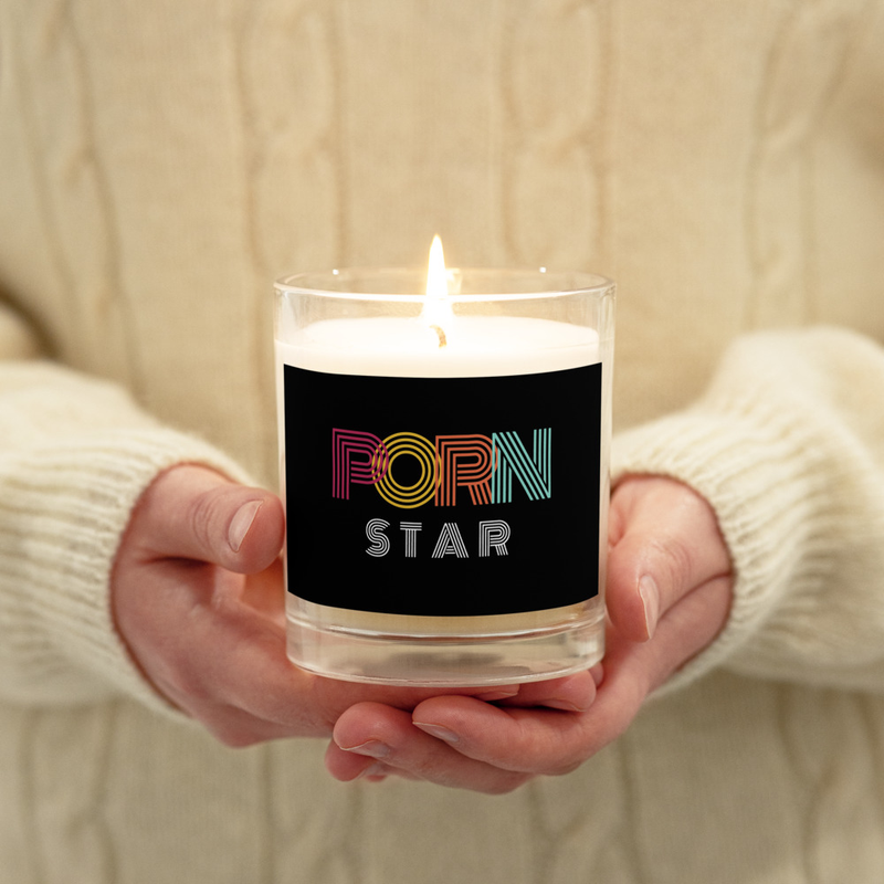 Porn Star Wax Candle - White - Unscented