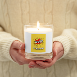 WoW Boom Boom Wax Candle - White - Unscented