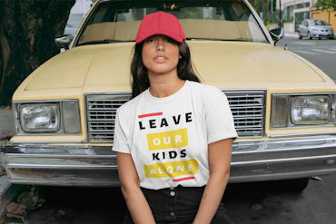 Leave Our Kids Alone T-Shirt Women