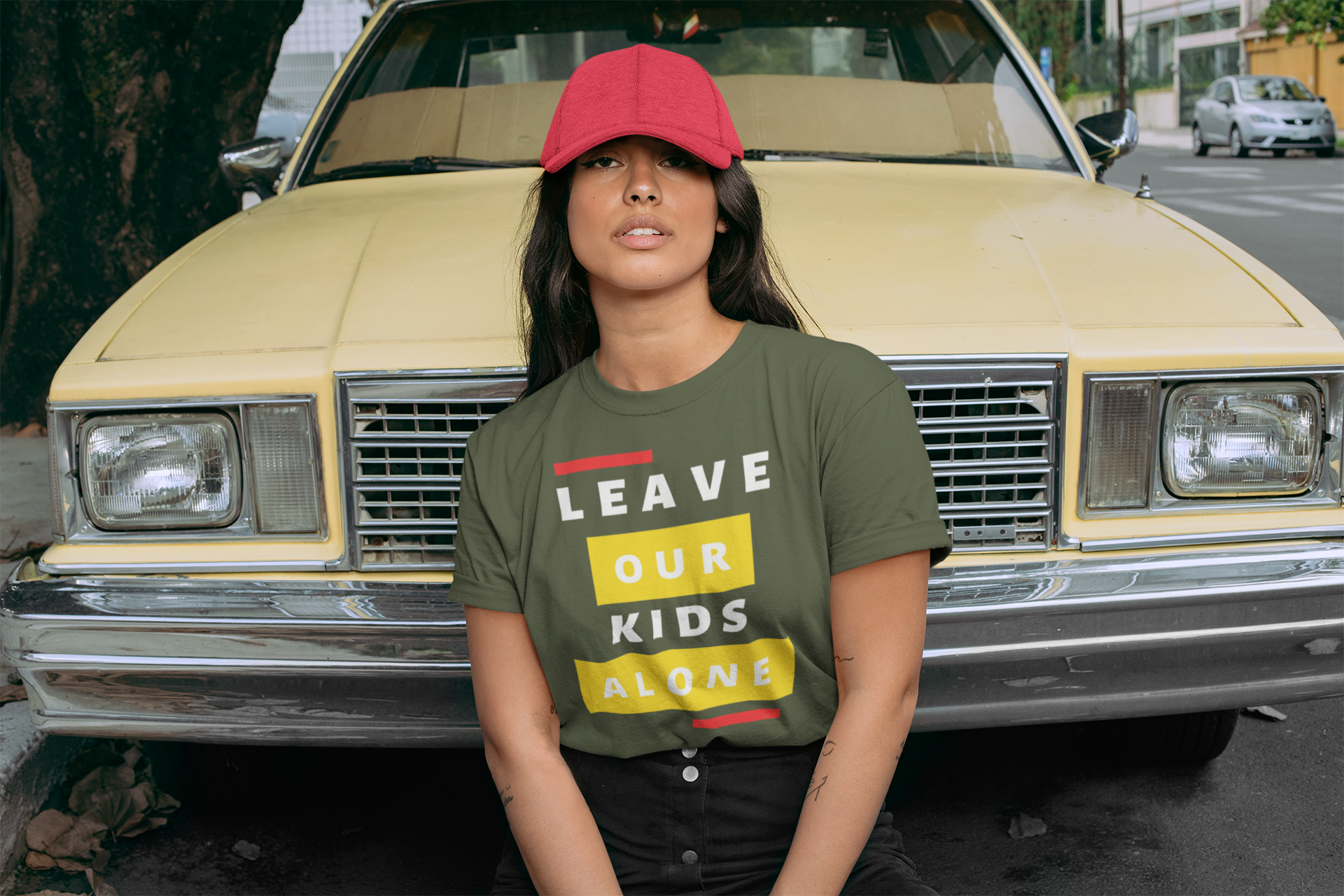 Leave Our Kids Alone T-Shirt  Dam