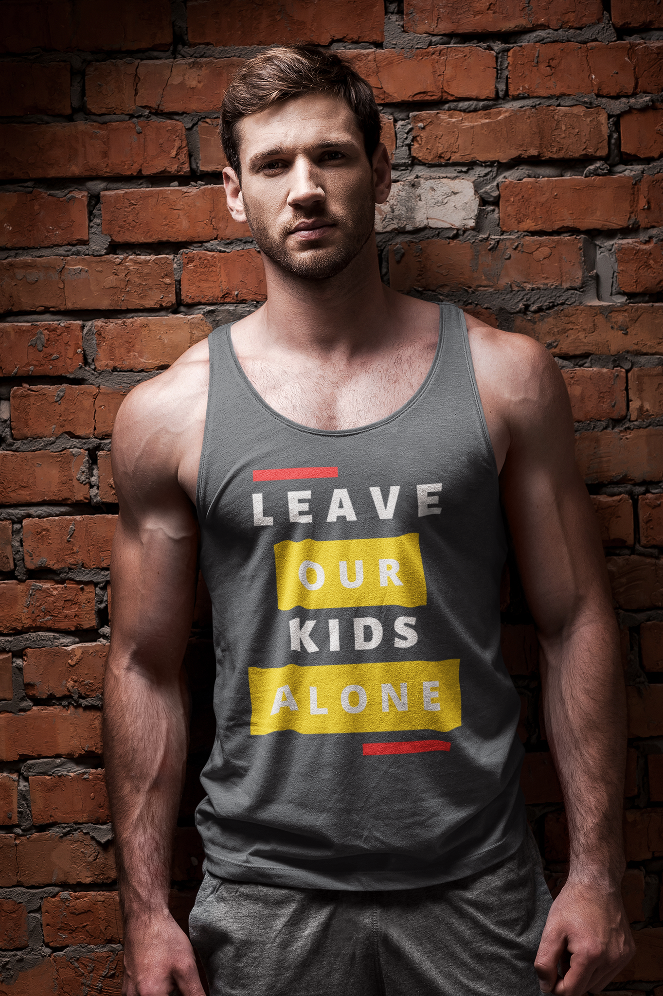 Leave Our Kids Alone Tank Top Men