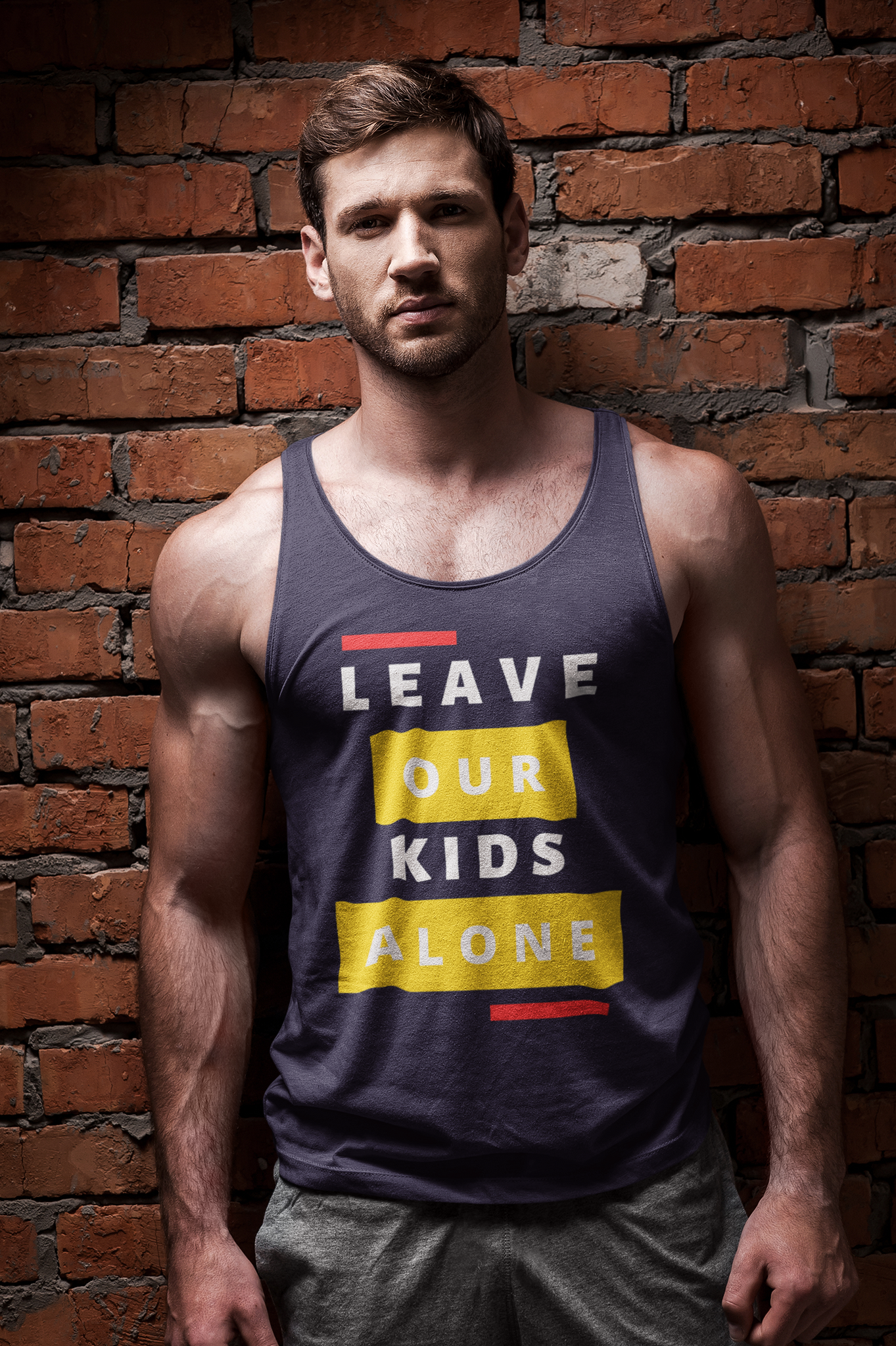 Leave Our Kids Alone Tank Top Men