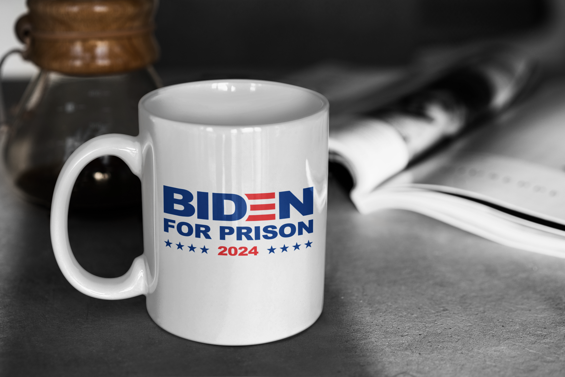 Biden For Prison 2024 Mug